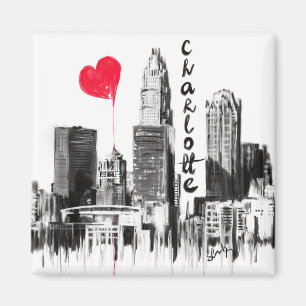 I love Charlotte Magnet