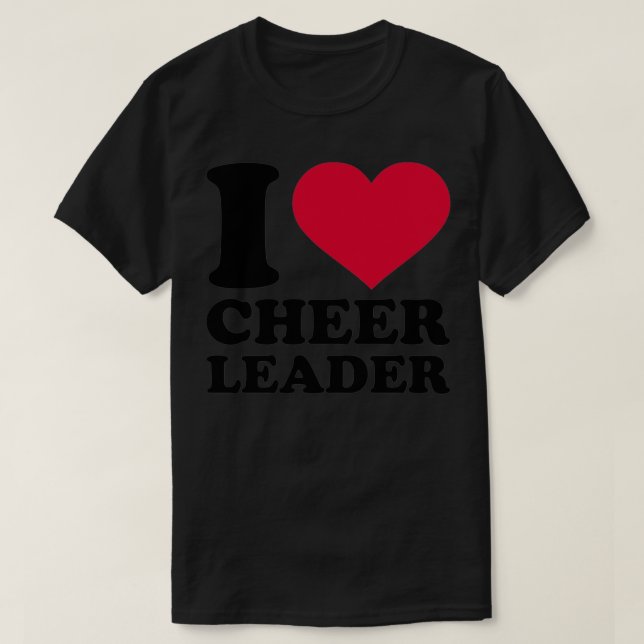 I love cheerleader T-Shirt (Design Front)