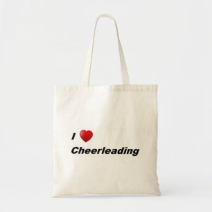 I Love Cheerleading Tote Bag