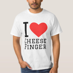 I love cheese finger T-Shirt