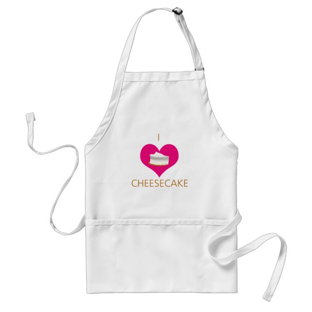 I Love Cheesecake Apron (Front)