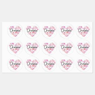 I love Chelsea - hearts for Chelsea Kids' Labels
