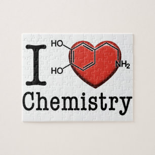 I Love Chemistry Jigsaw Puzzle