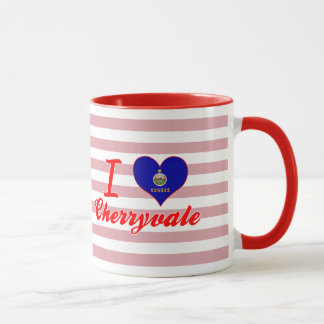 I Love Cherryvale, Kansas Mug