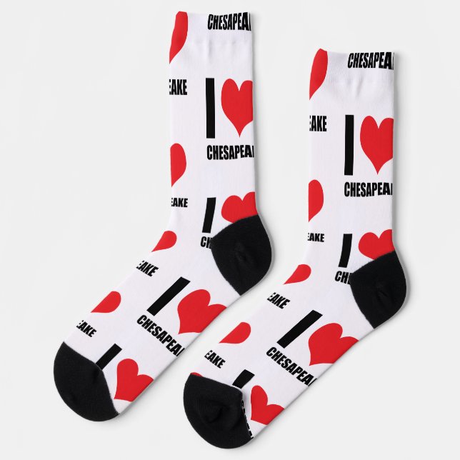 I love Chesapeake Socks (Left)