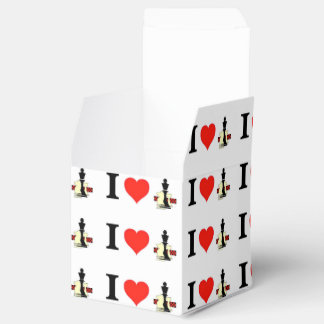 I_Love Chess Favor Boxes