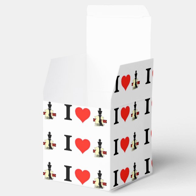 I_Love Chess Favor Boxes (Opened)