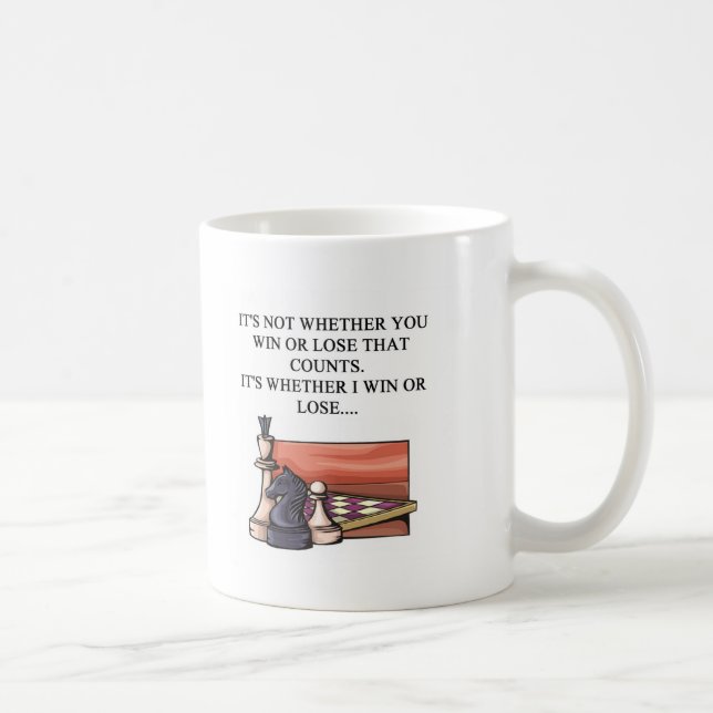 i love chess player coffee mug (Right)