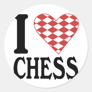 I Love Chess Sticker