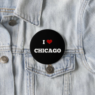 I Love Chicago Button