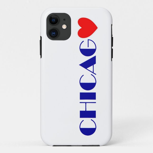 I love Chicago Case-Mate iPhone Case (Back)