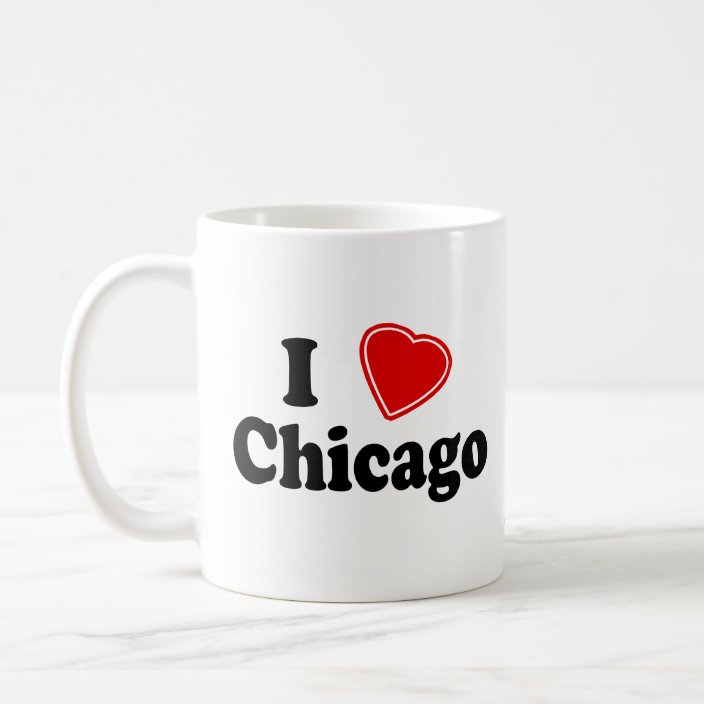 I Love Chicago Coffee Mug