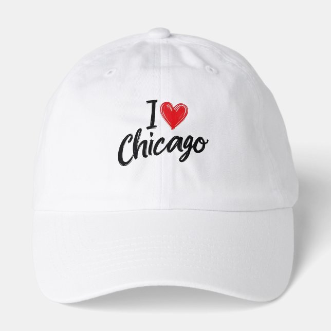 I love Chicago Hat (Front)