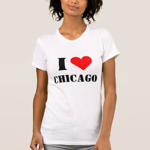 I Love Chicago Heart T-Shirt