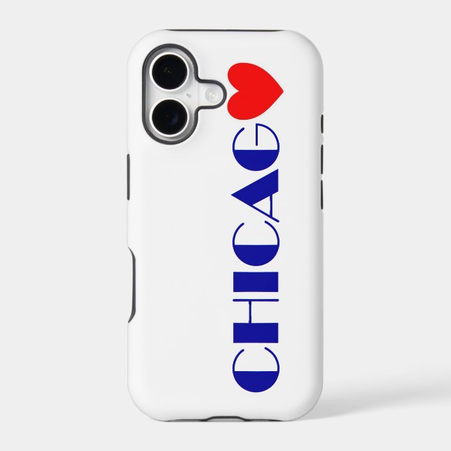I love Chicago Iphone Case (Back)