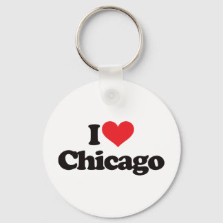I Love Chicago Keychain