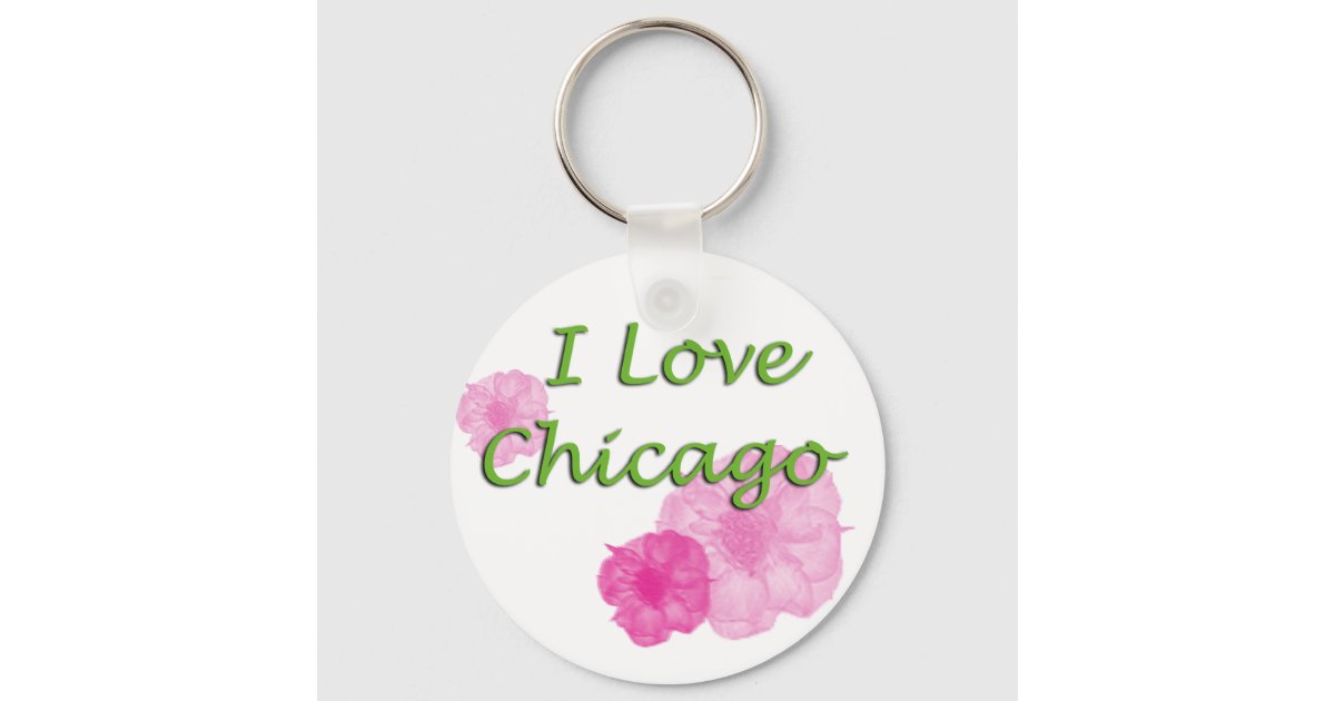 I Love Chicago Key Chain