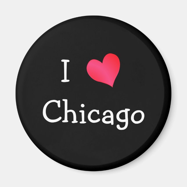 I Love Chicago Magnet (Front)