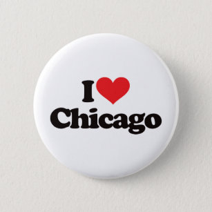 I Love Chicago Pinback Button