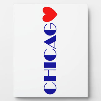 I love Chicago Plaque
