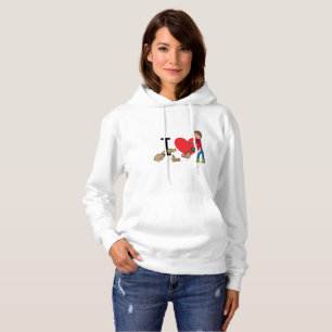I Love Chickens Hoodie