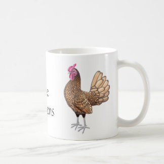 I Love Chickens Sebright Bantam Mug