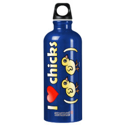 I Love Chicks (birds) SIGG Traveller Water Bottle (0.6L)