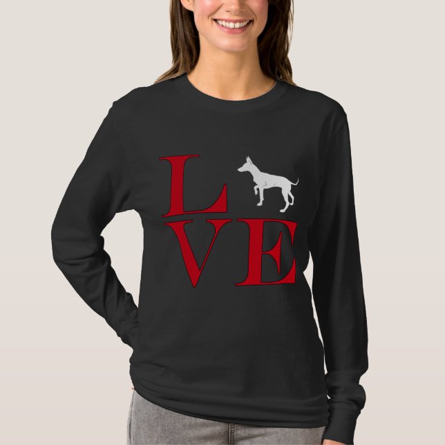 I Love Chihuahuas - Dark Colored Tee (Front)