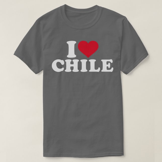 I love Chile T-Shirt (Design Front)