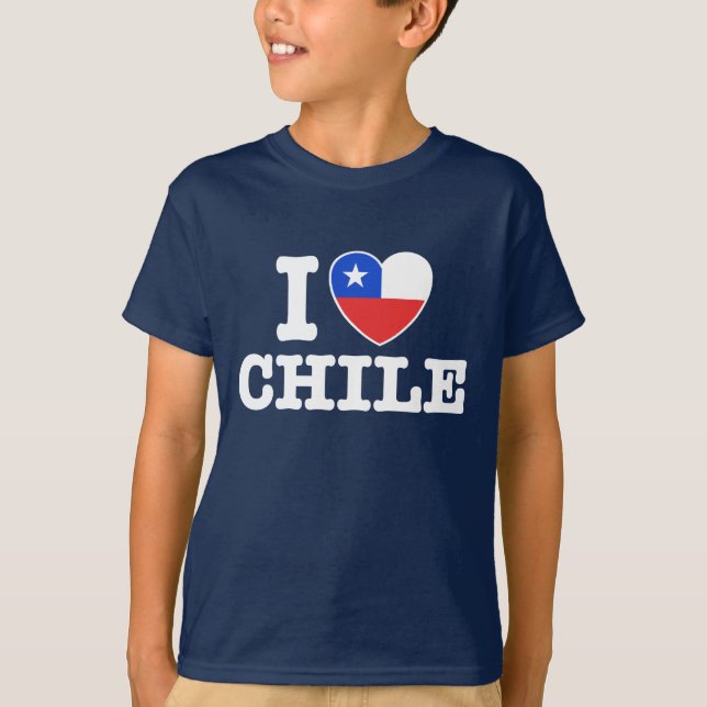 I Love Chile T-Shirt (Front)