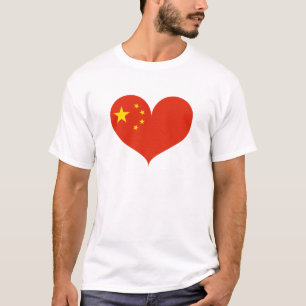 I Love China Flag T-Shirt