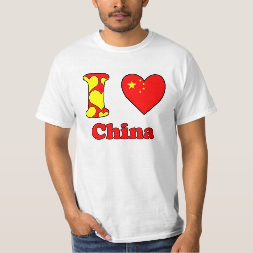 I love China T_Shirt