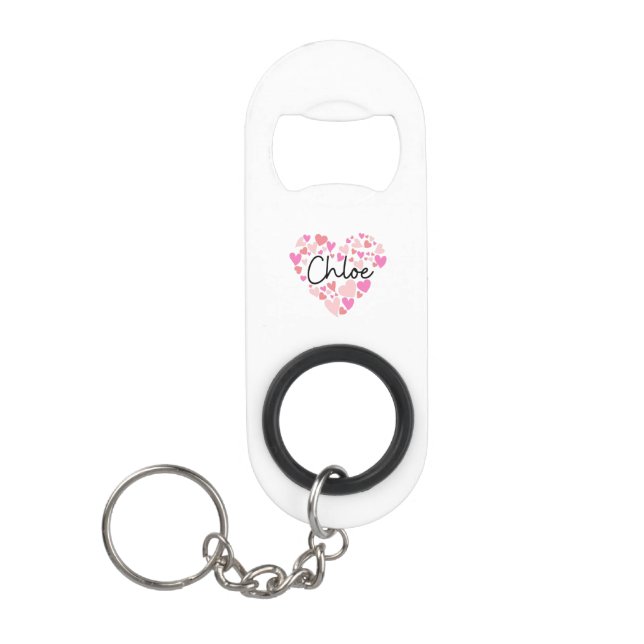 I love Chloe Keychain Bottle Opener (Front)