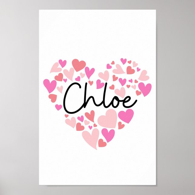 I love Chloe Poster (Front)