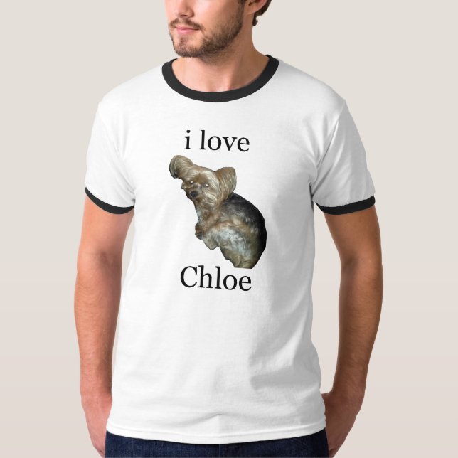 i love Chloe T-Shirt (Front)