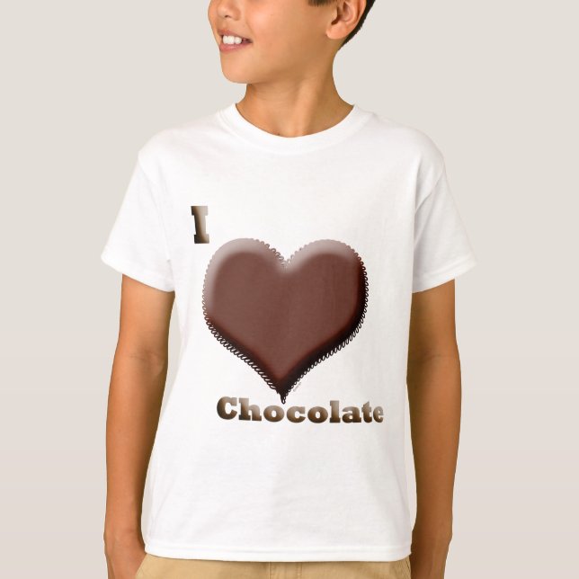 I love chocolate  12-12-08 T-Shirt (Front)