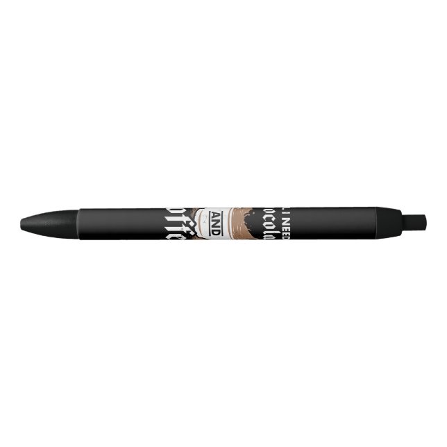 I Love Chocolate And Coffee Pen (Front)