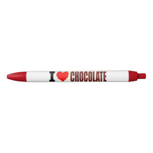 I Love Chocolate Pen