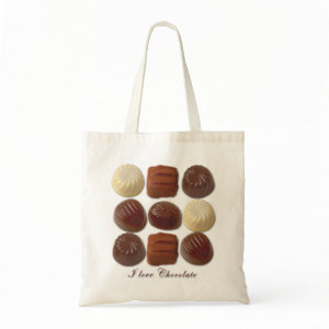 I Love Chocolate Tote bag