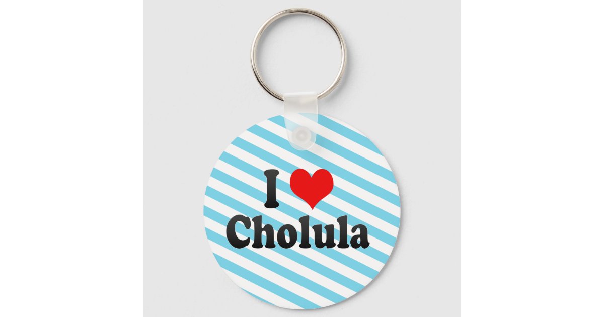 Cholula Keychain 