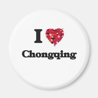 I love Chongqing China Magnet