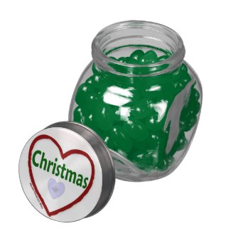 I Love Christmas - Candy Jar