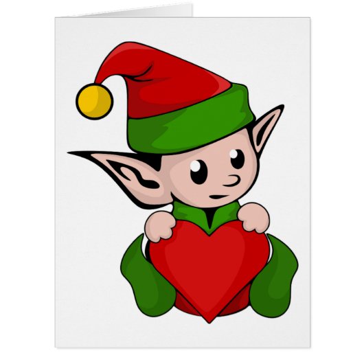 "I LOVE CHRISTMAS" ELF (Front)