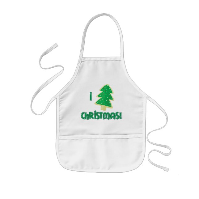 I love Christmas! Kids' Apron (Front)