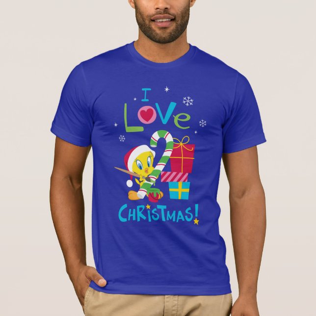 I Love Christmas - TWEETY™ T-Shirt (Front)