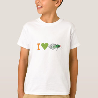 I Love Cicadas  T-Shirt