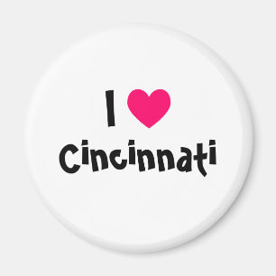 I Love Cincinnati Magnet