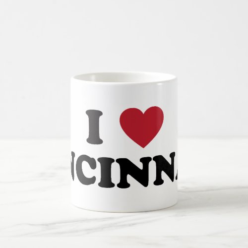 I love Cincinnati Ohio Coffee Mug
