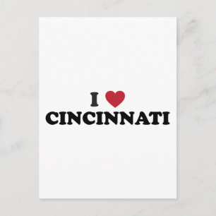 I love Cincinnati Ohio Postcard