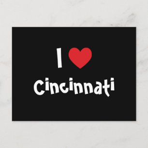I Love Cincinnati Postcard